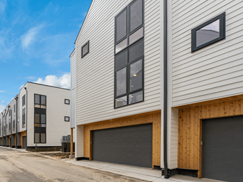 Attached heated garages*